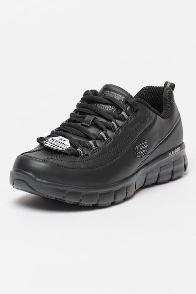 Skechers Pantofi sport relaxed fit de piele Sure Track Femei