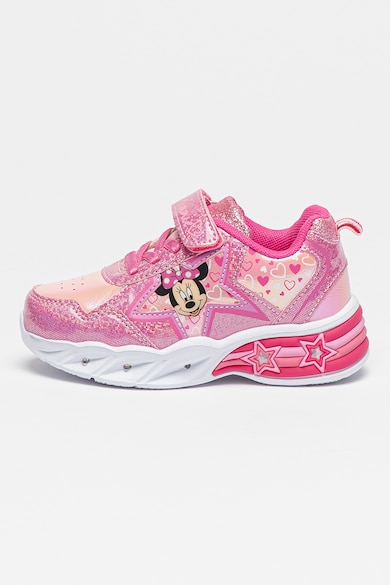 Walt Disney Спортни обувки с шарки на Minnie Mouse и велкро Момичета