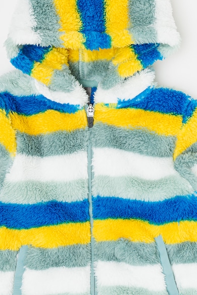 Trespass Wonderful kapucnis bolyhos pulóver csíkos mintával Lány