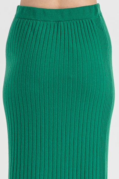 United Colors of Benetton Kötött szoknya bordázott dizájnnal női
