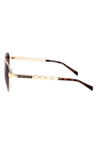 Karen Millen Слънчеви очила с рамка от неръждаема стомана Жени