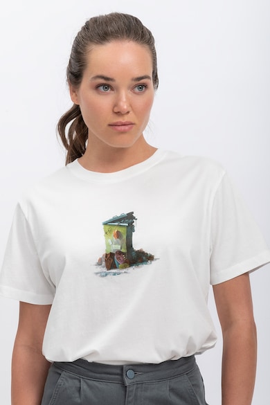KAFT Унисекс тениска с фигурална щампа Жени