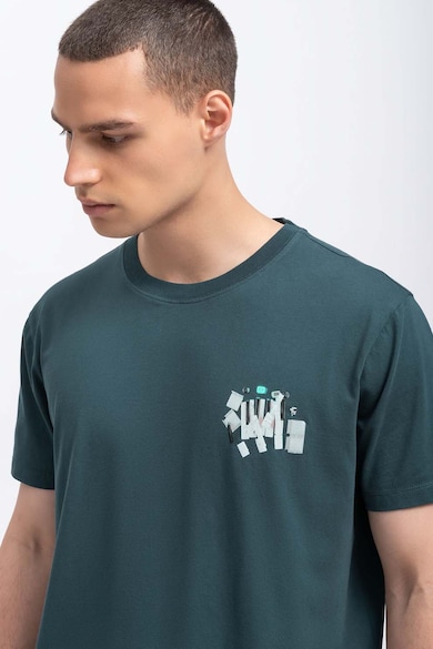 KAFT Унисекс тениска с щампа Мъже