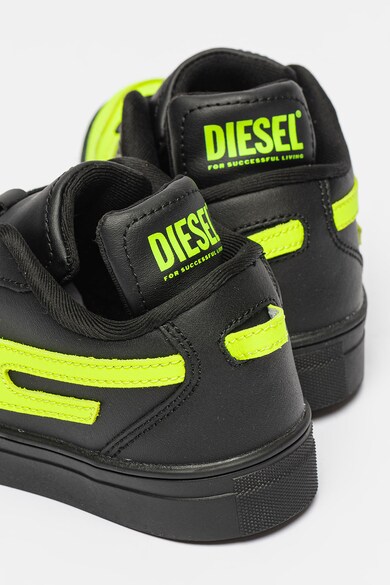 Diesel S-UKIYO colorblock dizájnos bőrsneaker Fiú