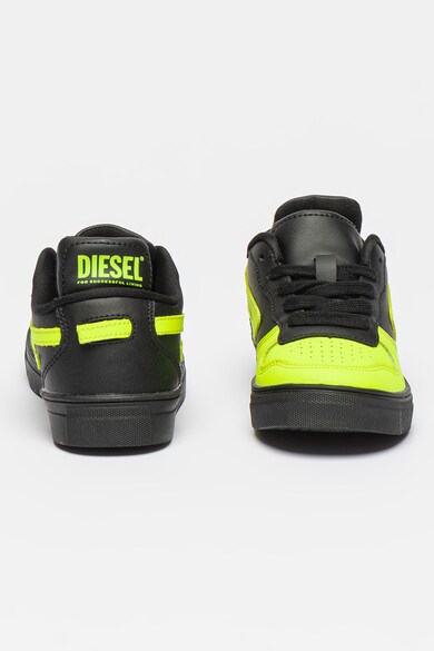 Diesel S-UKIYO colorblock dizájnos bőrsneaker Lány