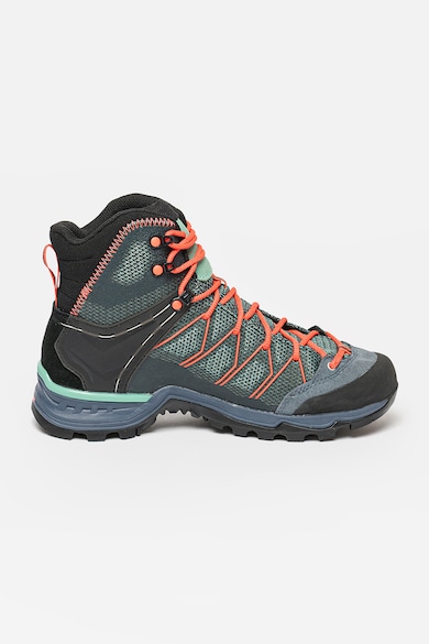 SALEWA Ghete mid-cut cu garnituri de piele, pentru drumetii Trainer Lite Femei