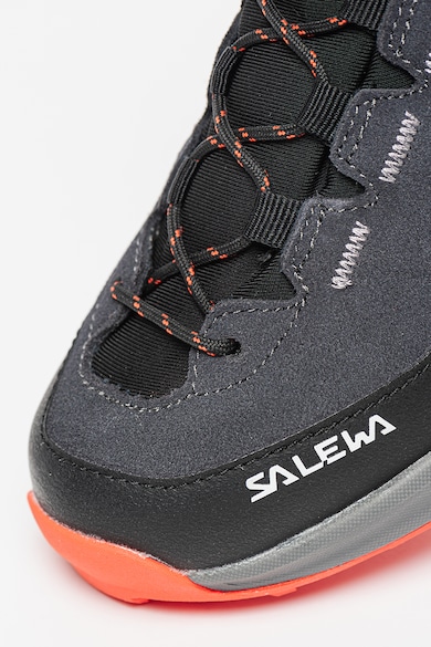 SALEWA Ghete cu garnituri de piele intoarsa, pentru trekking Trainer 2 Baieti