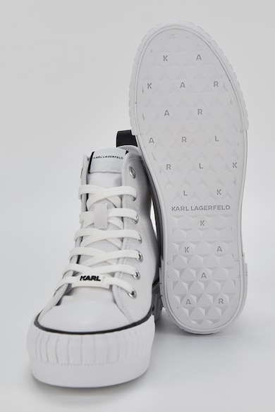 Karl Lagerfeld Magas szárú vászoncipő női
