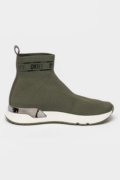 DKNY Pantofi sport slip-on mid-high tricotati Neddie Femei