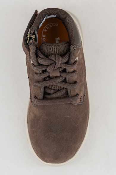 Timberland Pantofi sport mid-high din piele intoarsa cu detaliu logo Baieti
