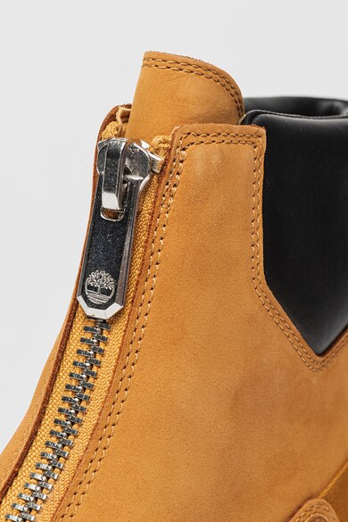 Timberland Ghete de piele nabuc cu insertii textile Everleigh Femei