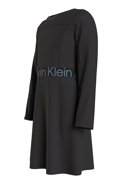 CALVIN KLEIN Разкроена рокля с лого Момичета