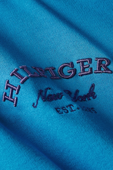 Tommy Hilfiger Kerek nyakú pulóver logóhímzéssel férfi