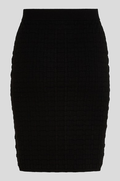 Karl Lagerfeld Плетена пола тип молив с релеф Жени