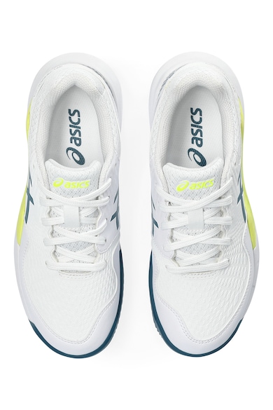 Asics Gel-Resolution 9 Clay teniszcipő kontrasztos logóval Fiú