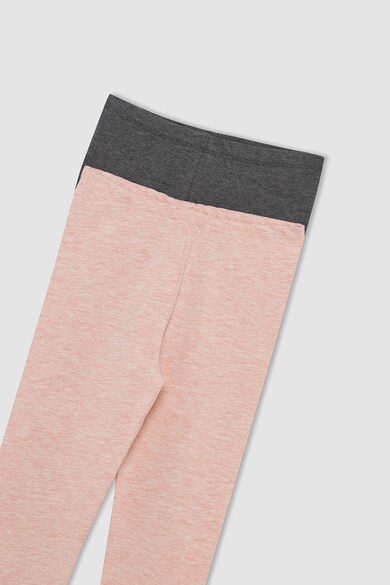 DeFacto Pamuttartalmú leggings szett - 2 pár Lány