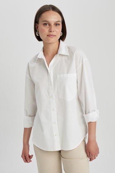 DeFacto Риза с джоб на гърдите Жени
