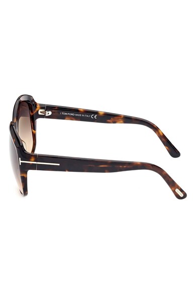 Tom Ford Овални слънчеви очила Chiara с градиента Жени