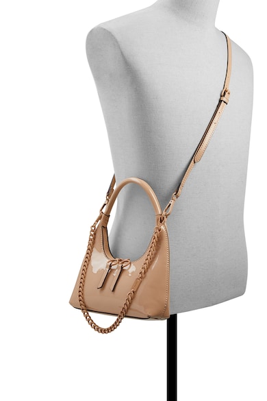 Aldo Geanta crossbody de piele ecologica cu model piele de reptila Yvana Femei