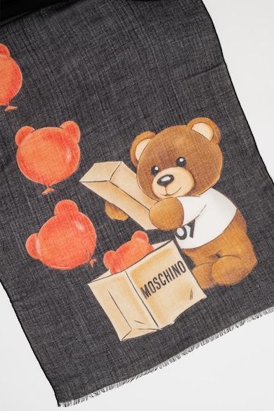 Moschino Esarfa cu imprimeu logo Femei