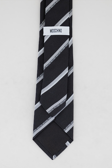Moschino Cravata cu model in dungi Barbati