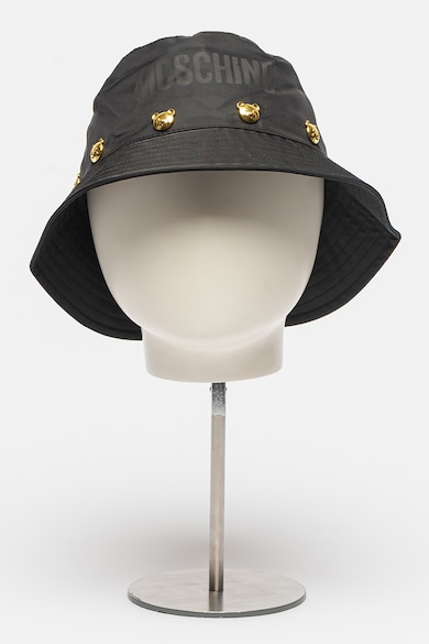 Moschino Palarie bucket cu logo Femei