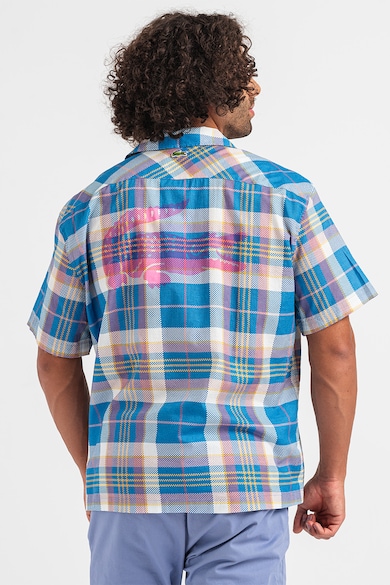 Lacoste Kockás ing hímzett logóval férfi