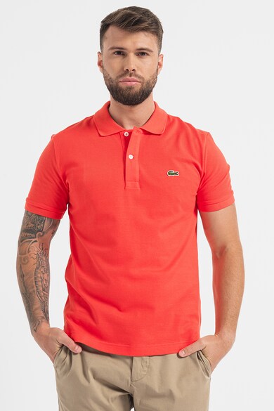 Lacoste Tricou polo de bumbac cu logo Barbati