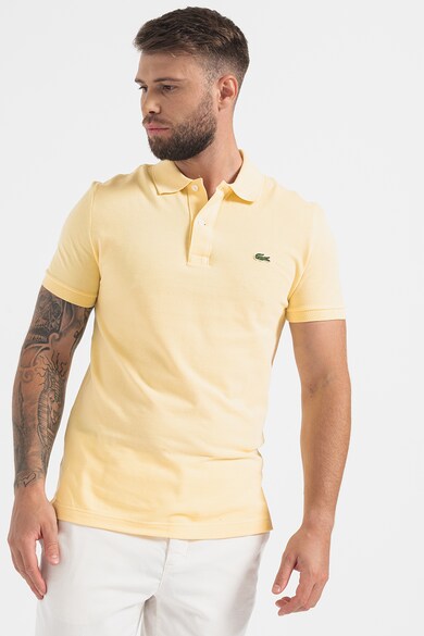 Lacoste Tricou polo de bumbac cu logo Barbati