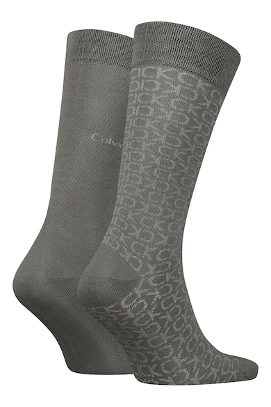 CALVIN KLEIN Дълги чорапи с лого, 2 чифта Мъже