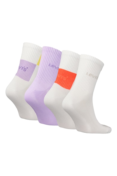 Levi's Чорапи в цветен блок - 4 чифта Мъже