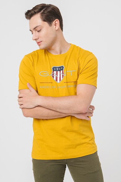 Gant Tricou din bumbac cu model logo Barbati