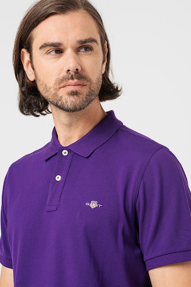 Gant Tricou polo din bumbac cu model pique Barbati