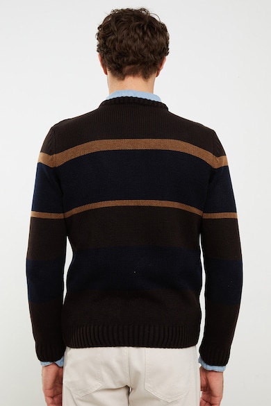 LC WAIKIKI Пуловер с плетка осморка и контраст Мъже