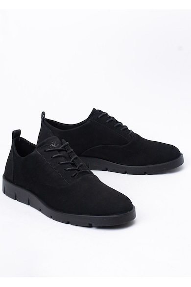 Pantofi dama - Piele nabuc - Negru - Negru