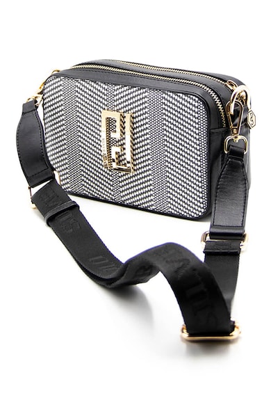 Silver&Polo Keresztpántos táska szövött dizájnnal női