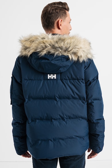 Helly Hansen Geaca cu umplutura de puf si gluga cu garnitura din blana sintetica Bouvet Barbati