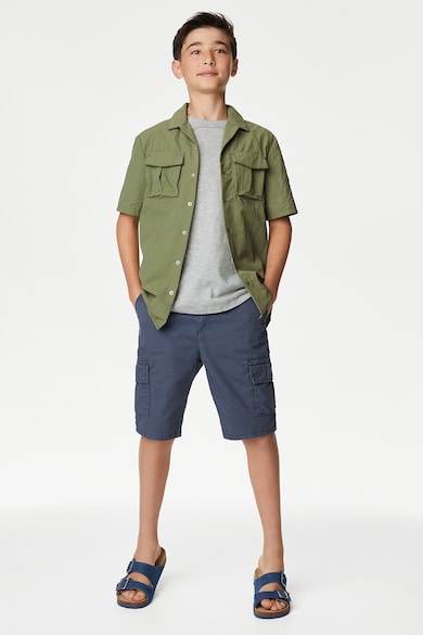 Marks & Spencer Риза с капси и тениска Момчета