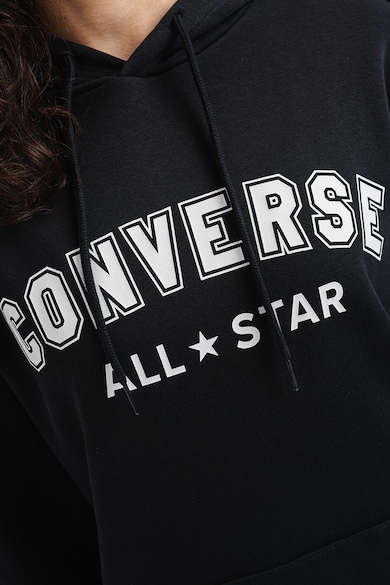 Converse Hanorac unisex cu imprimeu logo All Star Single Screen Femei