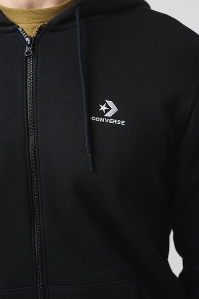 Converse Cipzáros logós pulóver kapucnival férfi