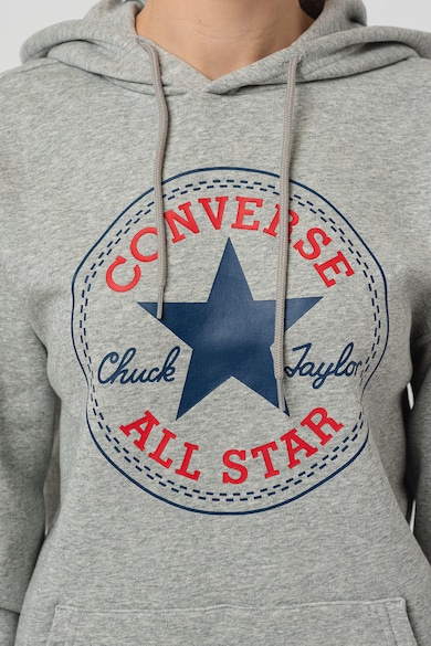 Converse Унисекс худи Chuck Patch с джоб кенгуру Мъже