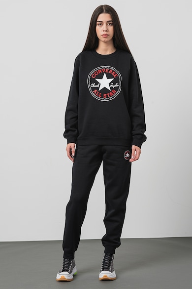 Converse Bluza de trening unisex cu aplicatie logo Femei