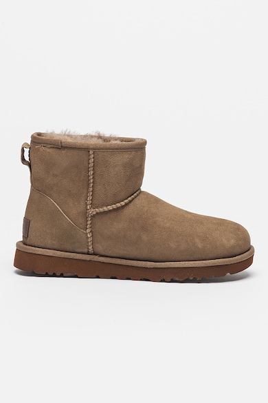 UGG Classic Mini II bebújós vízlepergető nyersbőr csizma női