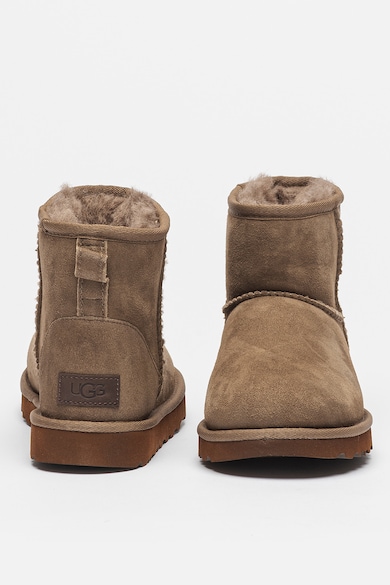 UGG Classic Mini II bebújós vízlepergető nyersbőr csizma női