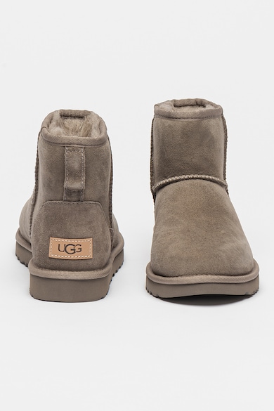 UGG Classic Mini II bebújós vízlepergető nyersbőr csizma női