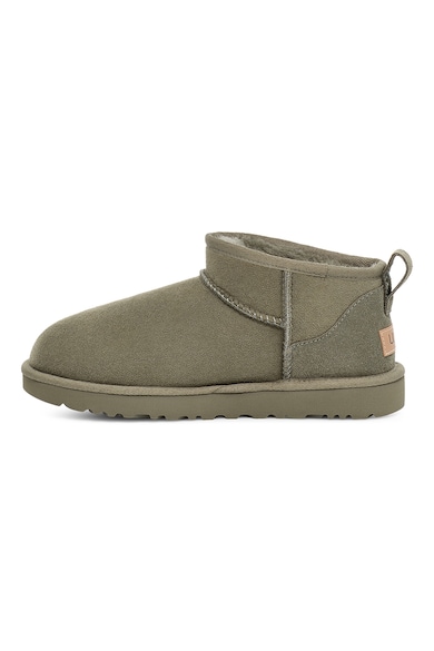 UGG Classic Ultra Mini vízlepergető bebújós nyersbőr csizma női