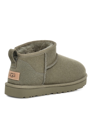 UGG Classic Ultra Mini vízlepergető bebújós nyersbőr csizma női