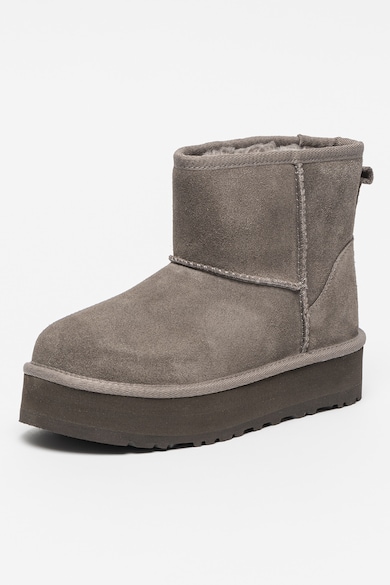 UGG Classic Mini bebújós nyersbőr csizma Lány