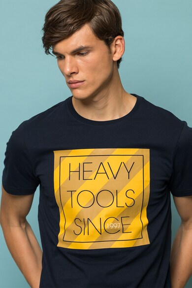 Heavy Tools Тениска Manolo с лого Мъже
