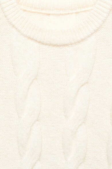 Mango Furbi csavart kötésmintás pulóver női